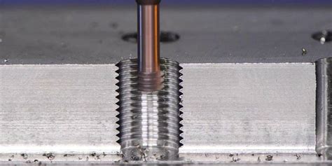 how to thread cnc parts